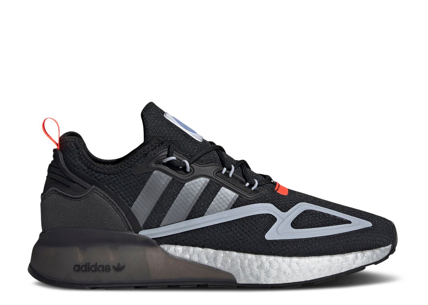 

Кроссовки adidas Zx 2K Boost 'Black Halo Silver', черный