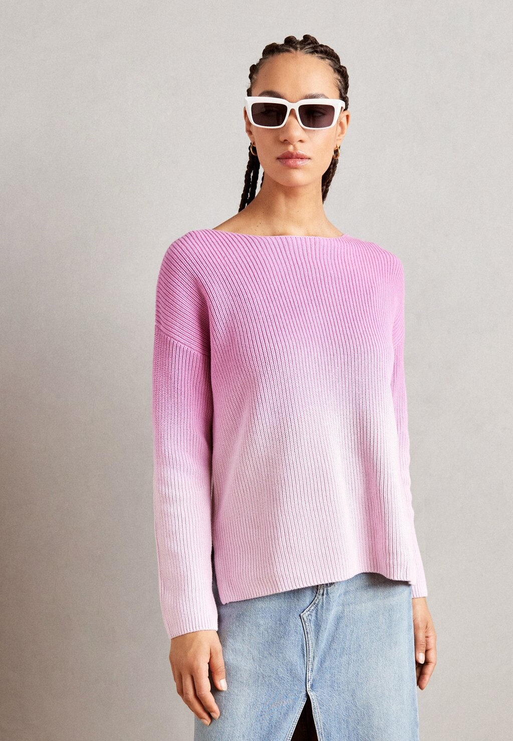 

Вязаный свитер LONGSLEEVE DEGRADÉE Marc O'Polo, цвет multi/lilac powder