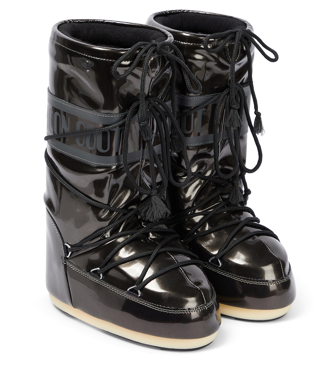 Зимние ботинки icon Moon Boot, черный цена и фото