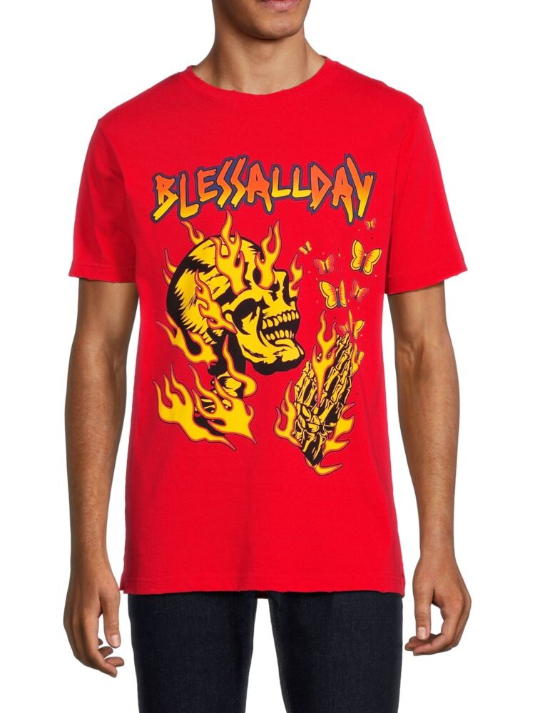 

Футболка с рисунком Bless All Day Evolution In Design, красный