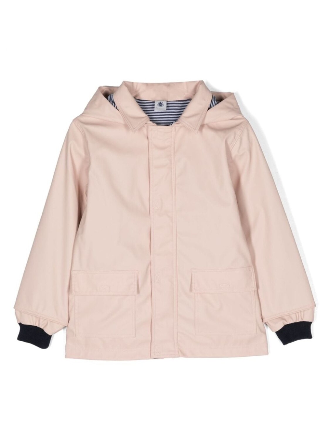 

Petit Bateau непромокаемая куртка на молнии с капюшоном, розовый
