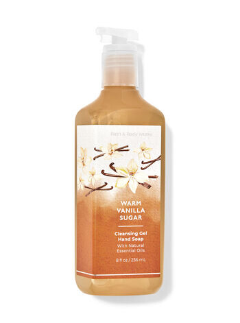 

Очищающее гелевое мыло для рук Warm Vanilla Sugar, 8 fl oz / 236 mL, Bath and Body Works