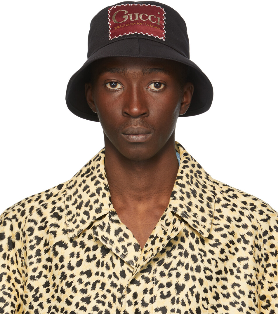 

Черная панама 'Wever The Season' Gucci