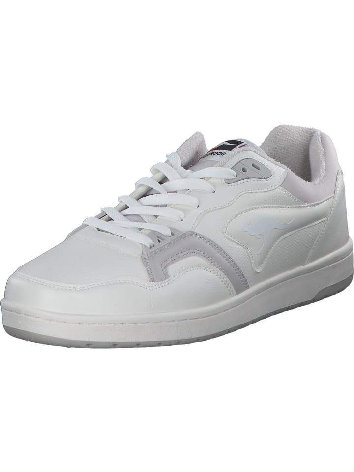 

Низкие кроссовки Kangaroos Low, цвет white/fiery red