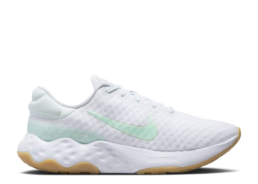 

Кроссовки Nike Wmns Renew Ride 3, цвет White Barely Green Gum