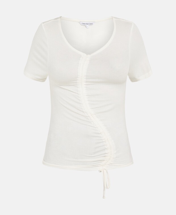 

Футболка Calvin Klein, шерсть белый