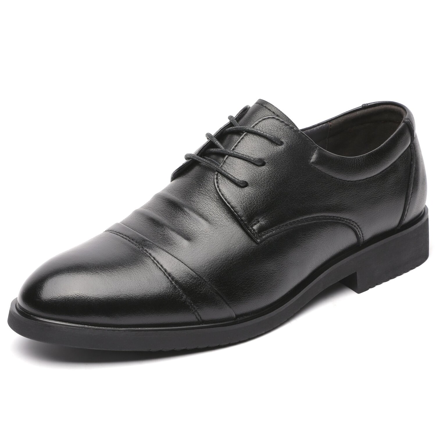 

Туфли мужские Men"s Casual Men Low-Top Jietegongyang, цвет Black inner height