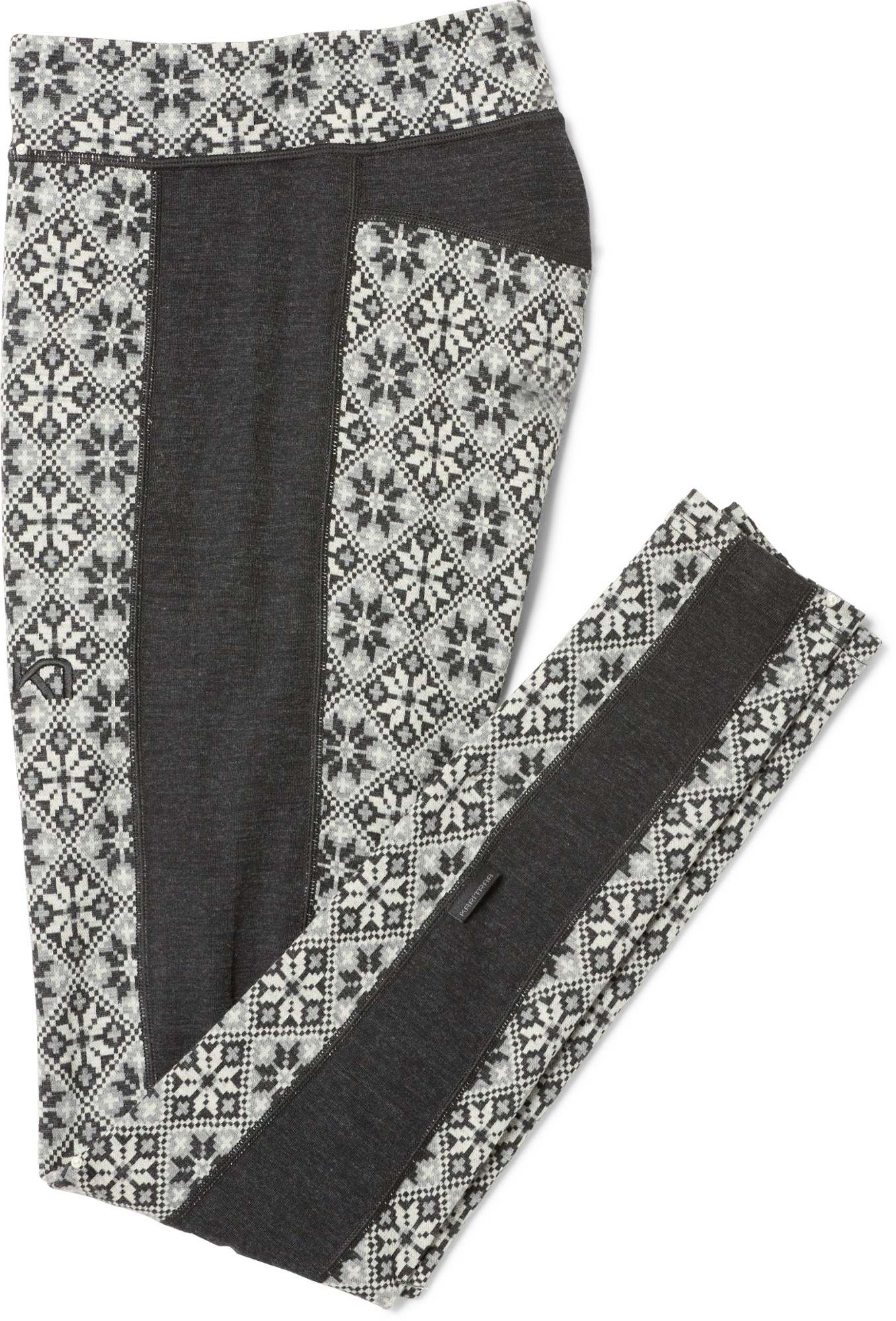 Брюки базового слоя с завышенной талией Rose — женские Kari Traa, черный брюки oggi с шерстью 46 размер