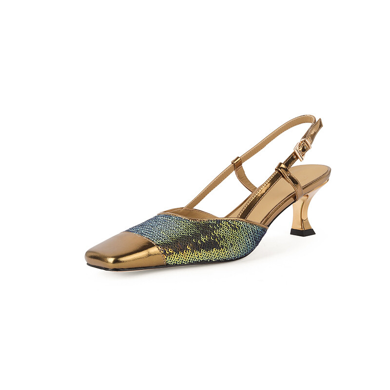 

Сандалии Five-nine Dan seven One-Strap Sandals Women's, золотой