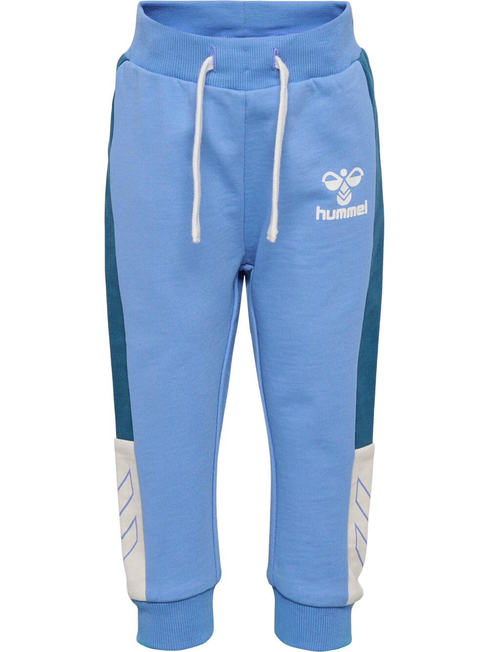 Зауженные тренировочные брюки Hummel, светло-синий зауженные тренировочные брюки esprit светло синий