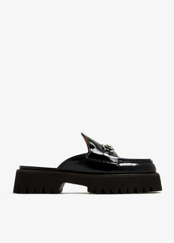 

Мюли Gucci Horsebit, черный