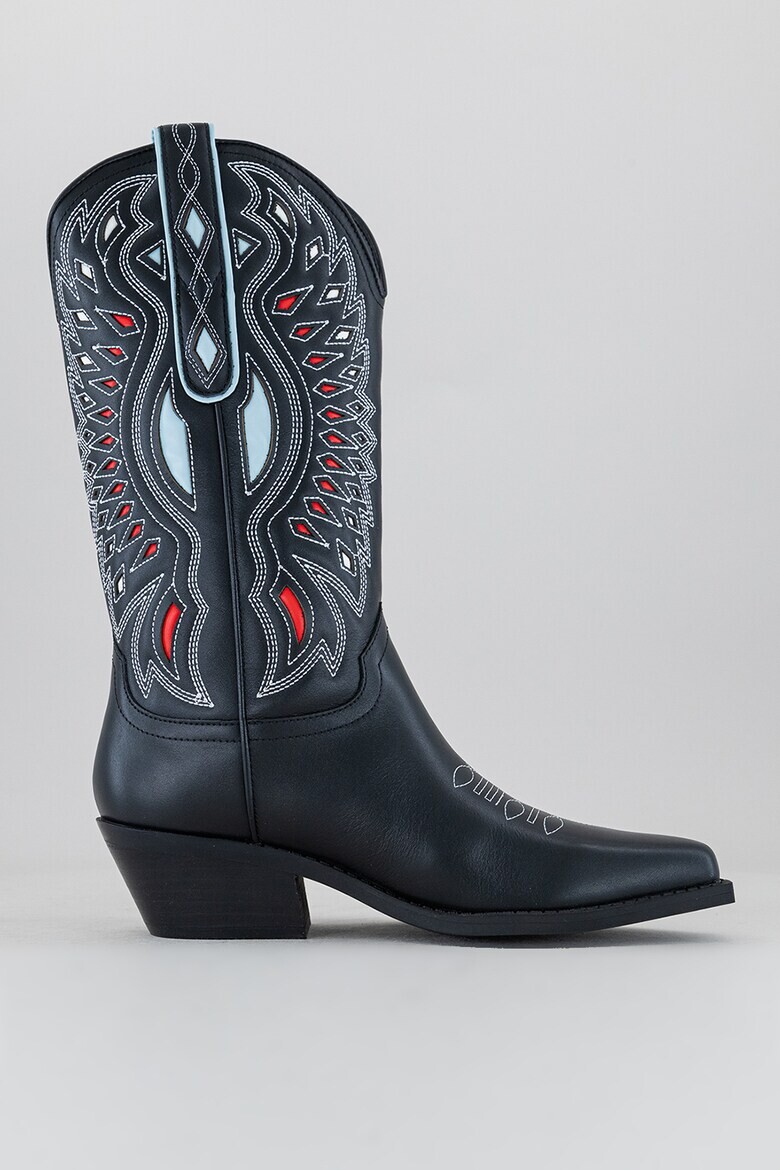 

Сапоги Weslyn из экокожи ковбойского типа Steve Madden, черный