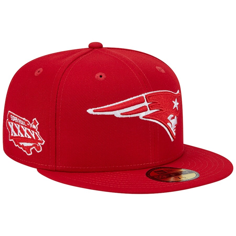 

Бейсболка New Era New England Patriots, алый