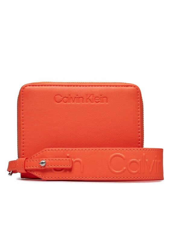 

Большой женский кошелек Calvin Klein, оранжевый