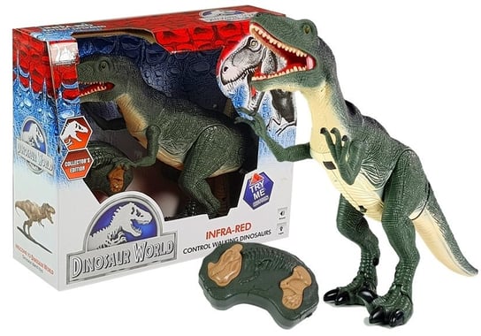 Lean Toys, динозавр с дистанционным управлением детский динозавр игрушечный робот сенсорный пульт дистанционного управления юрский период тираннозавр детская кукла
