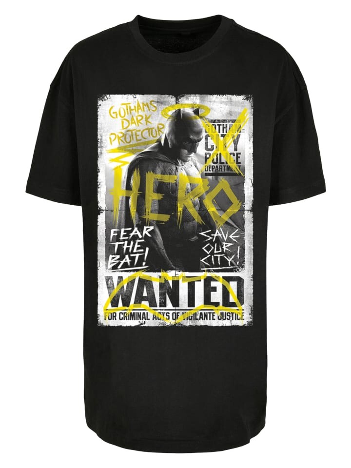 

Футболка F4NT4STIC Batman v Superman Wanted Poster, черный