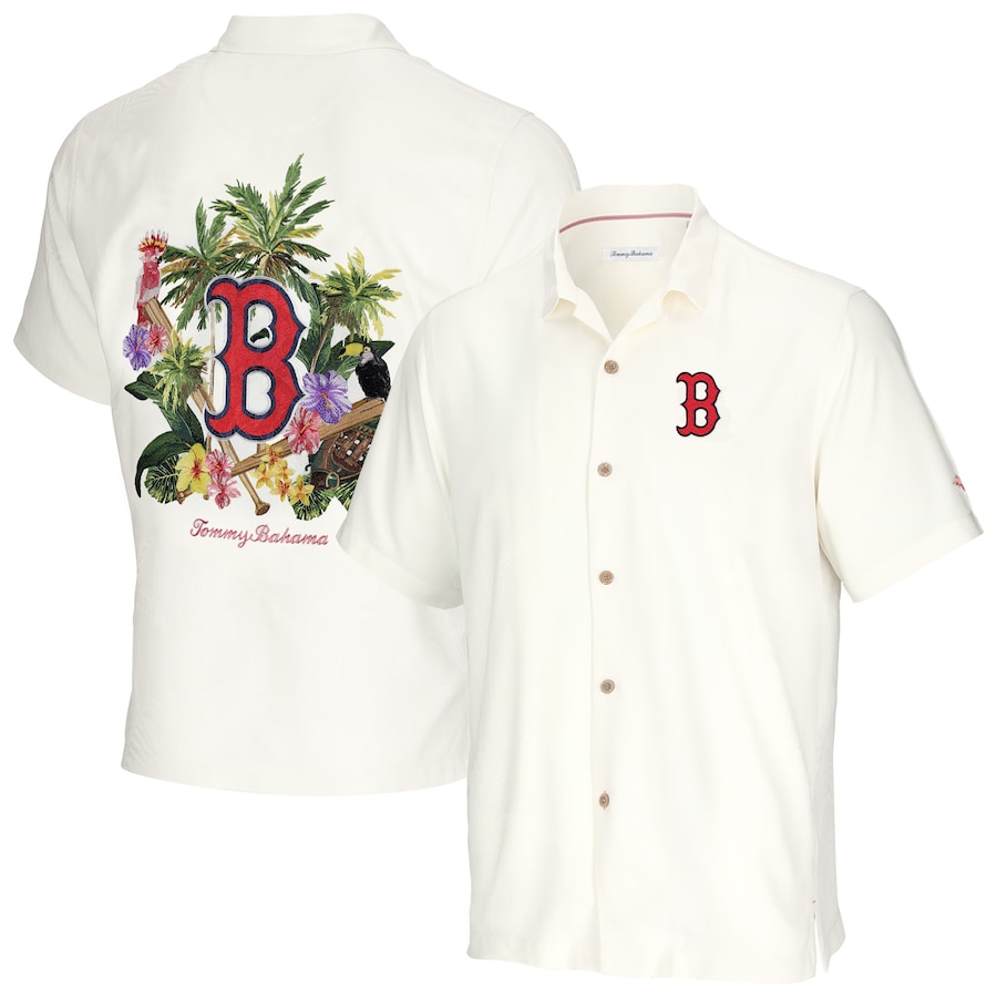 

Рубашка Tommy Bahama Boston Red Sox, белый