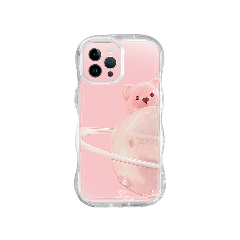 

Чехол для телефона Taowantong Tao Wantong, Wave Cushion Center Planet Pink Bear