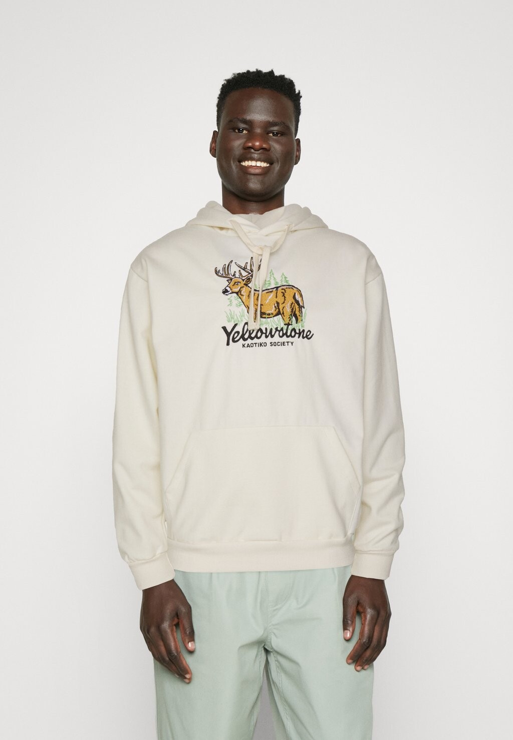 

Толстовка КЕПКА SUD YELLOWSTONE UNISEX Kaotiko, слоновая кость, Бежевый