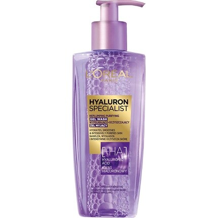 

Paris Hyaluron Specialist Увлажняющий гель для умывания лица 200 мл, L'Oreal