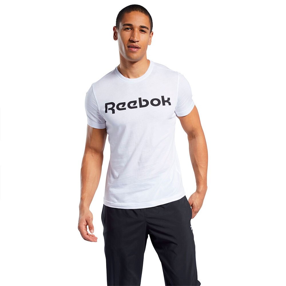 

Футболка Reebok Graphic Series Linear Read, белый