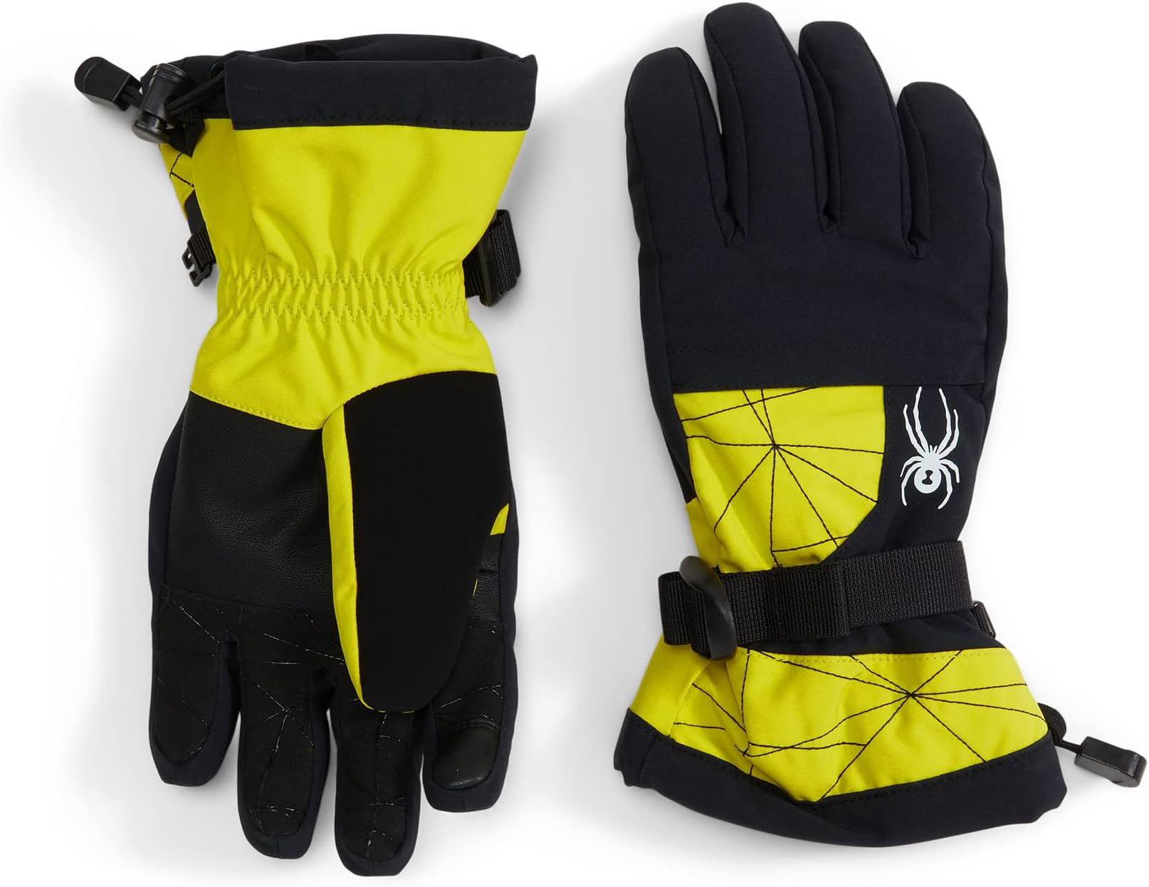 

Перчатки Spyder Overweb Ski Gloves, цвет Citron