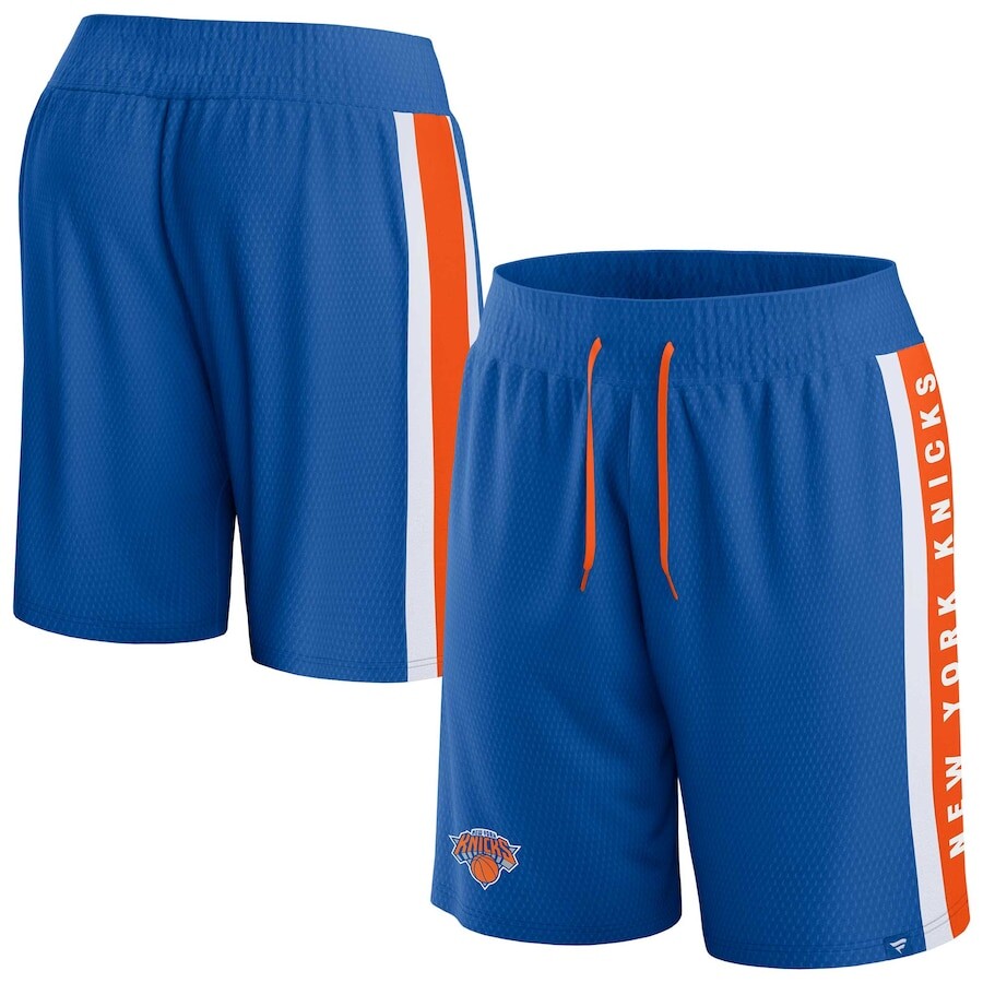 

Шорты Fanatics Branded New York Knicks, синий