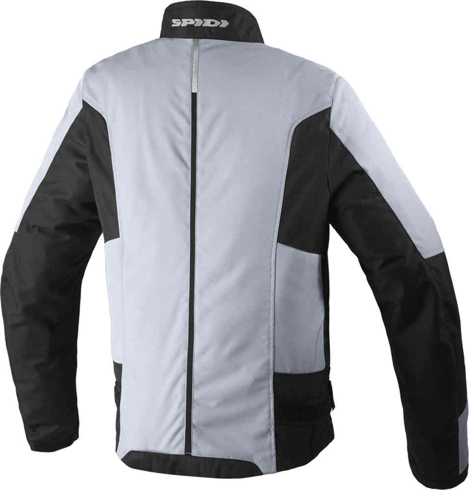 Мотоциклетная текстильная куртка Solar Tex Spidi, светло-серый/черный