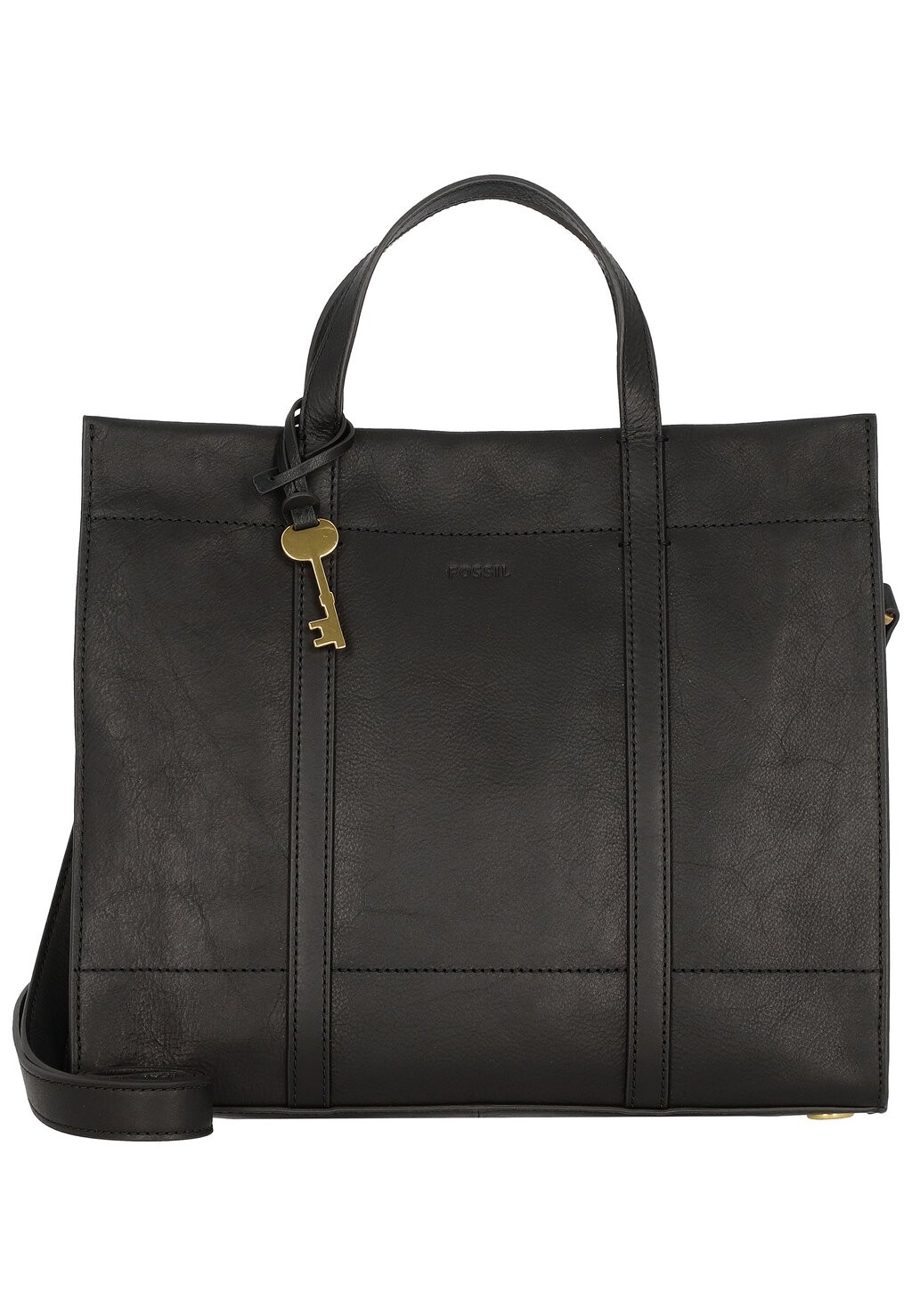 

Сумка Fossil из кожи, черный