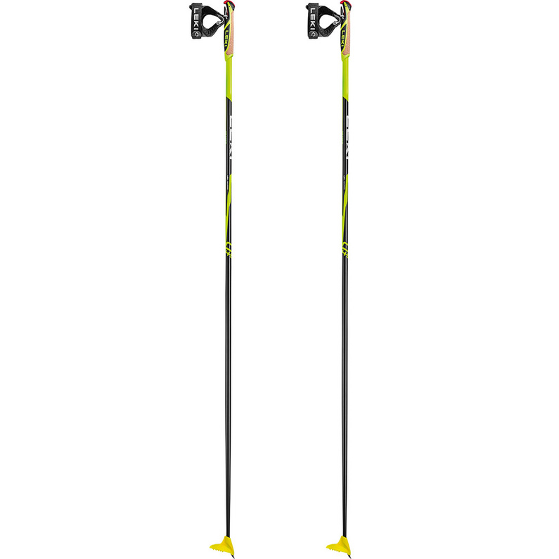 Палки для беговых лыж CC 450 Leki, желтый детские палки для беговых лыж hrc leki розовый