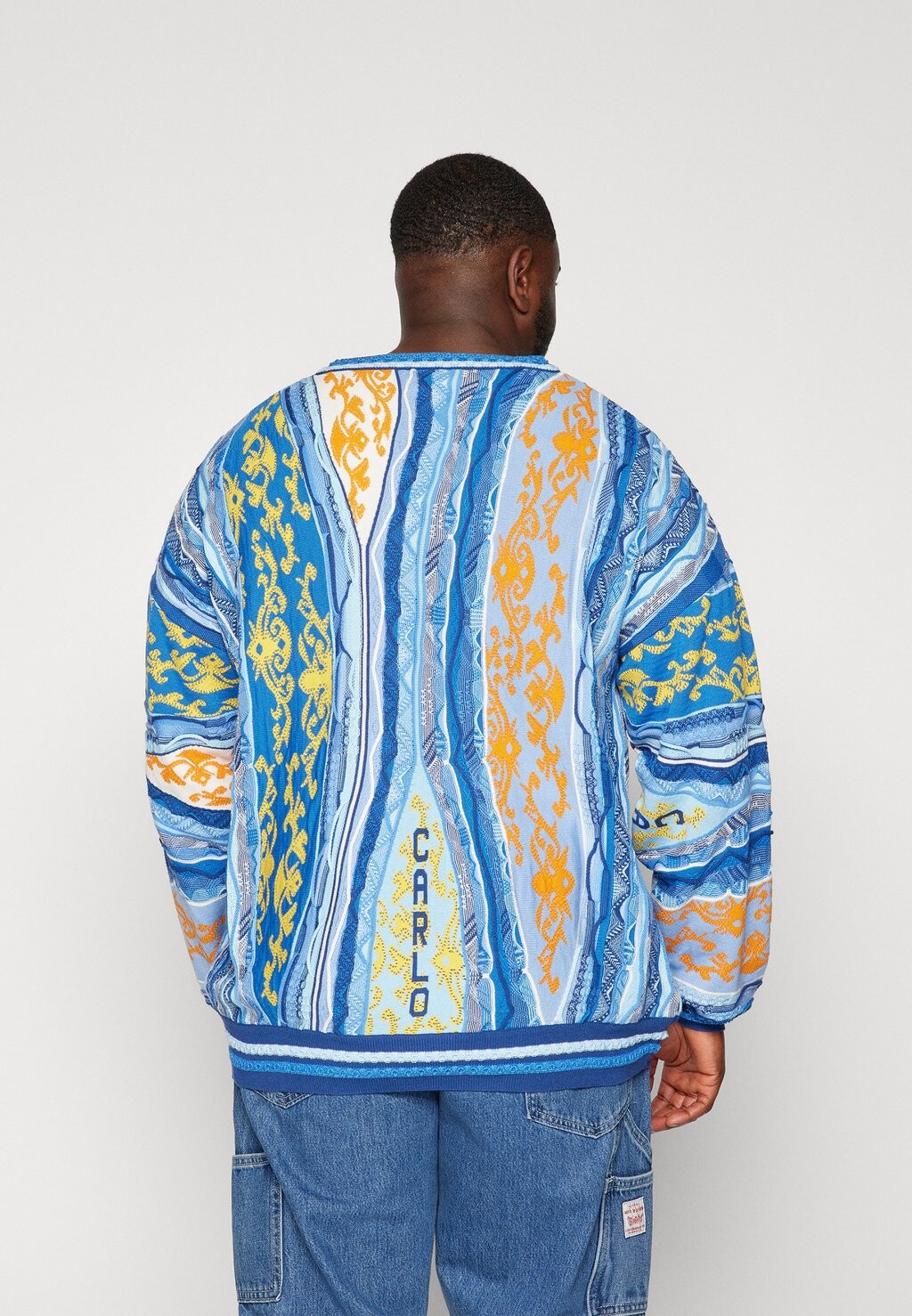 

Свитер Roundneck Unisex Carlo Colucci, синий