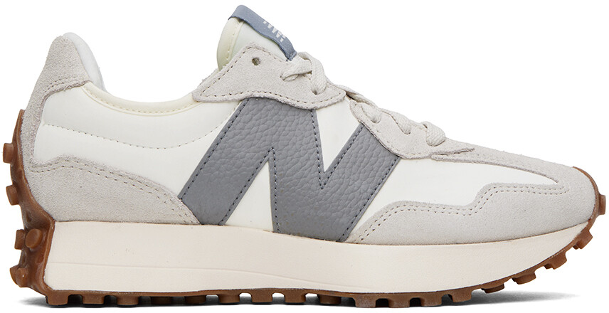 

Бежево-белые кроссовки 327 New Balance