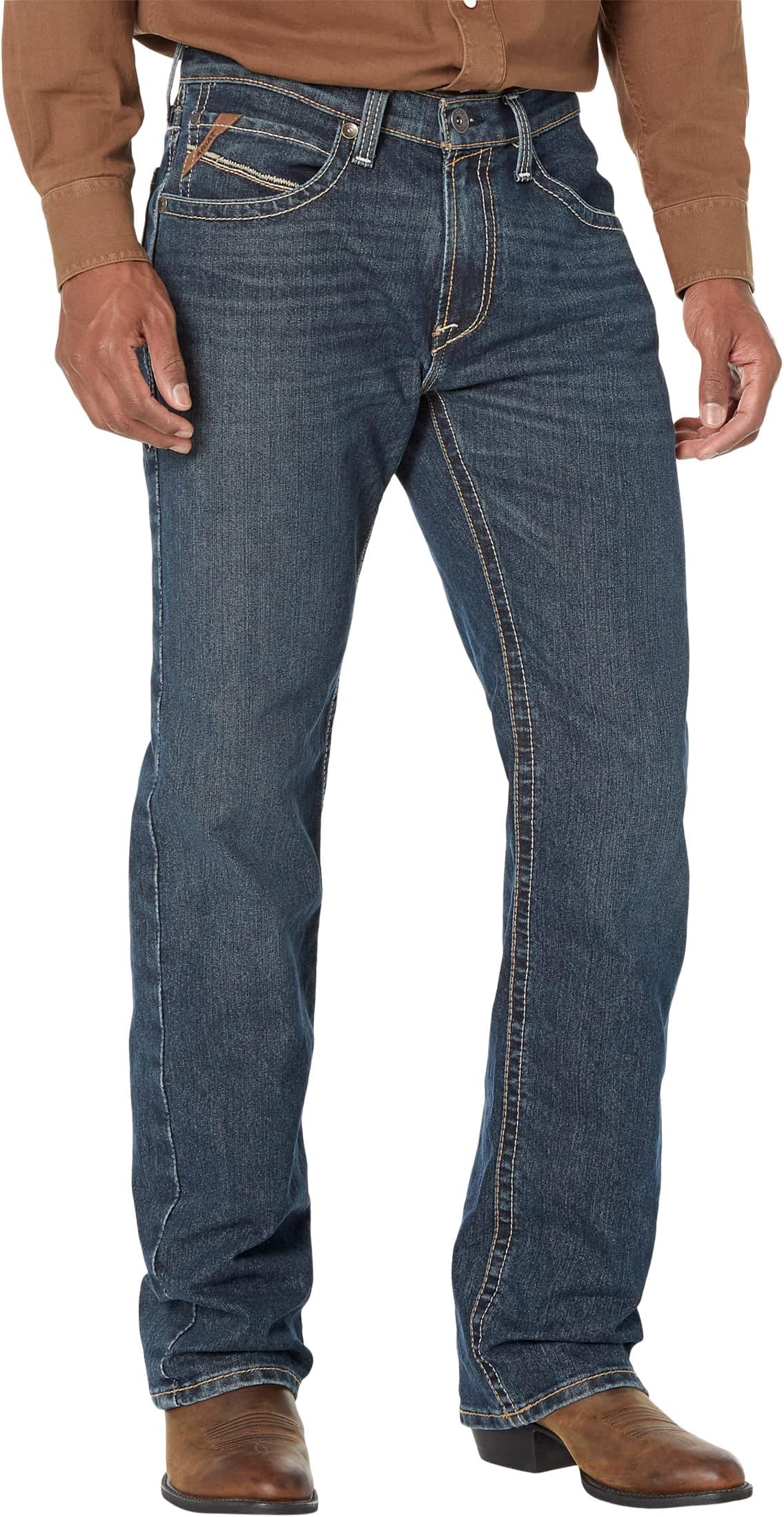 цена Джинсы M4 Relaxed Stretch Goldfield Bootcut Jeans Ariat, цвет Dallas
