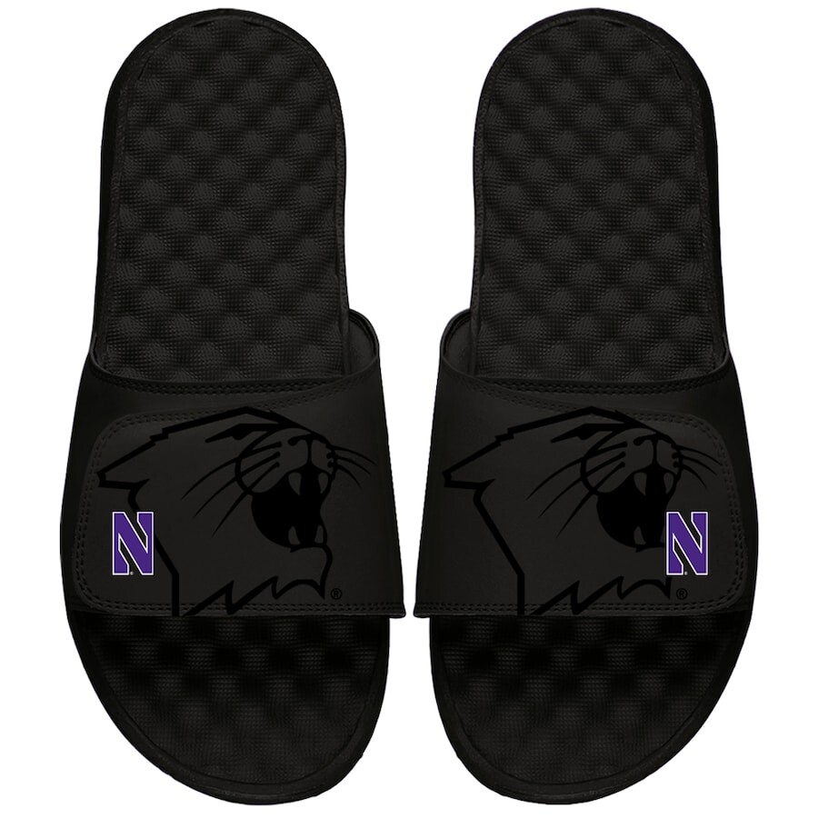 

Шлепанцы ISlide Northwestern Wildcats, черный