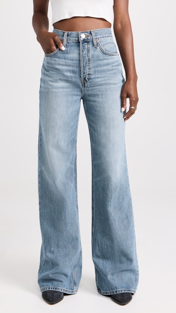 

Джинсы RE/DONE 70s Ultra High Rise Wide Leg