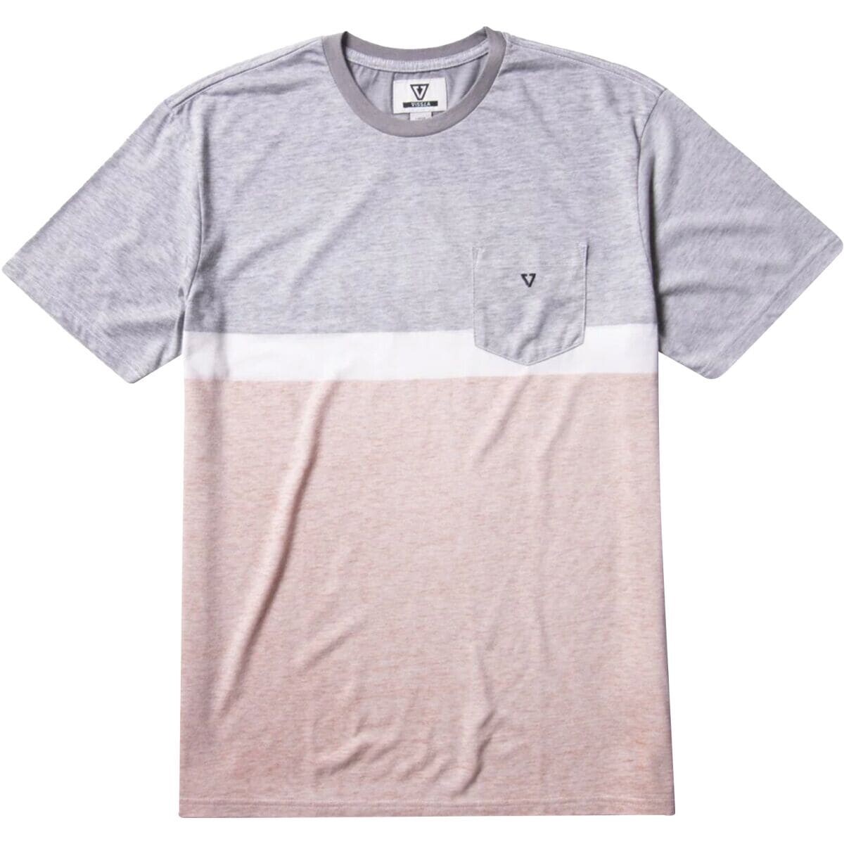 

Футболка peaks с короткими рукавами и карманами Vissla, цвет guava