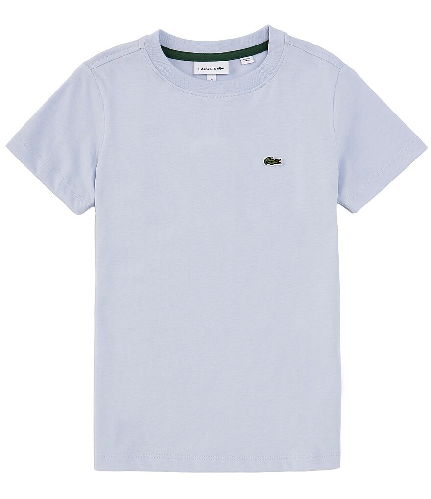 

Базовая футболка с короткими рукавами Lacoste Big Boys 8–16, синий