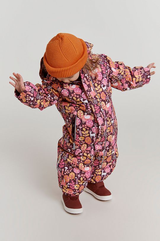 цена Детская хлопковая шапка Reima, оранжевый