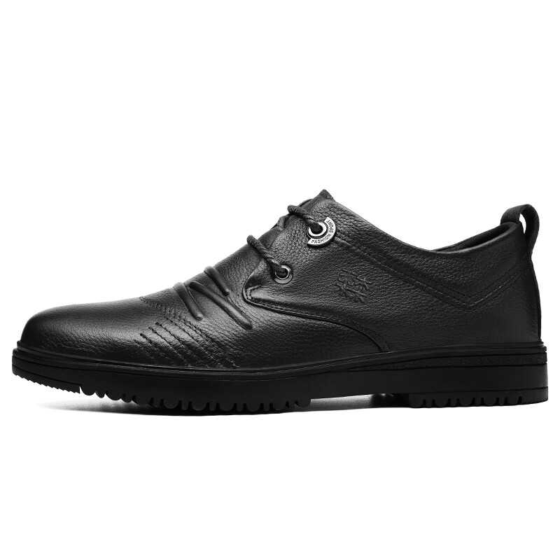 

Туфли мужские Men"s Casual Men Low-Top Mulinsen, цвет Brown single shoe [Leather shoe size: Sports shoe 41 = This size 40]