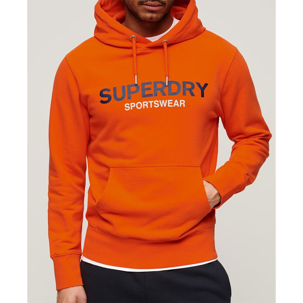 Худи Superdry Sportswear Logo Loose, оранжевый