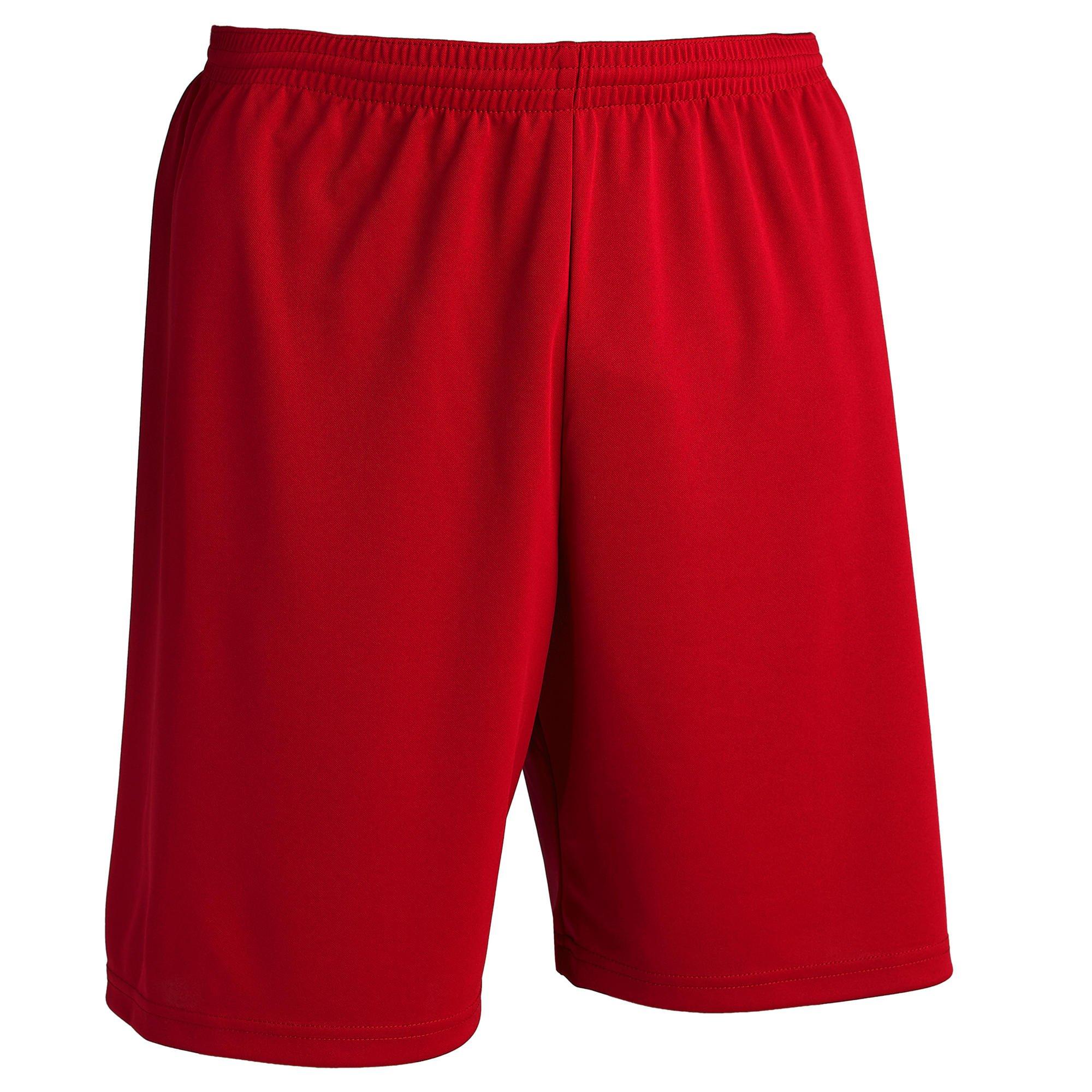 Футбольные шорты для взрослых Decathlon Kipsta, красный