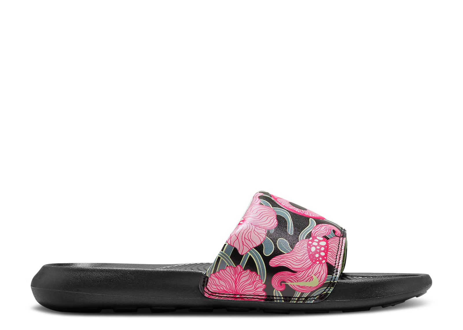 

Кроссовки Nike Naomi Osaka X Wmns Victori One Slide 'Japanese Cherry Blossoms', черный