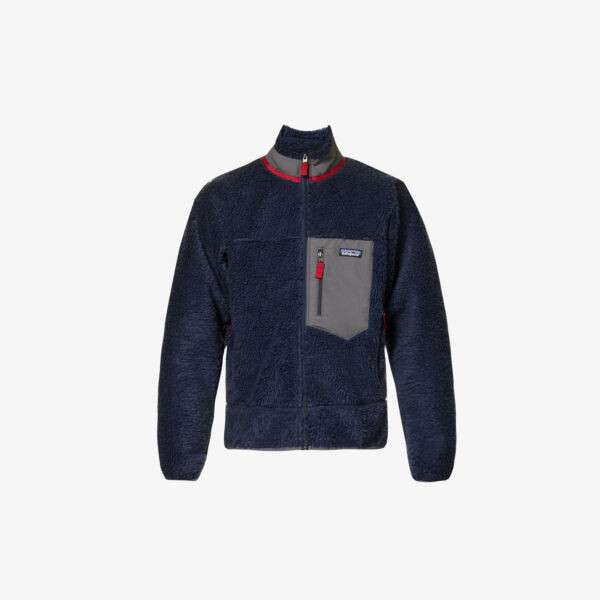

Флисовая куртка классического кроя Retro-X с контрастными карманами Patagonia, красный