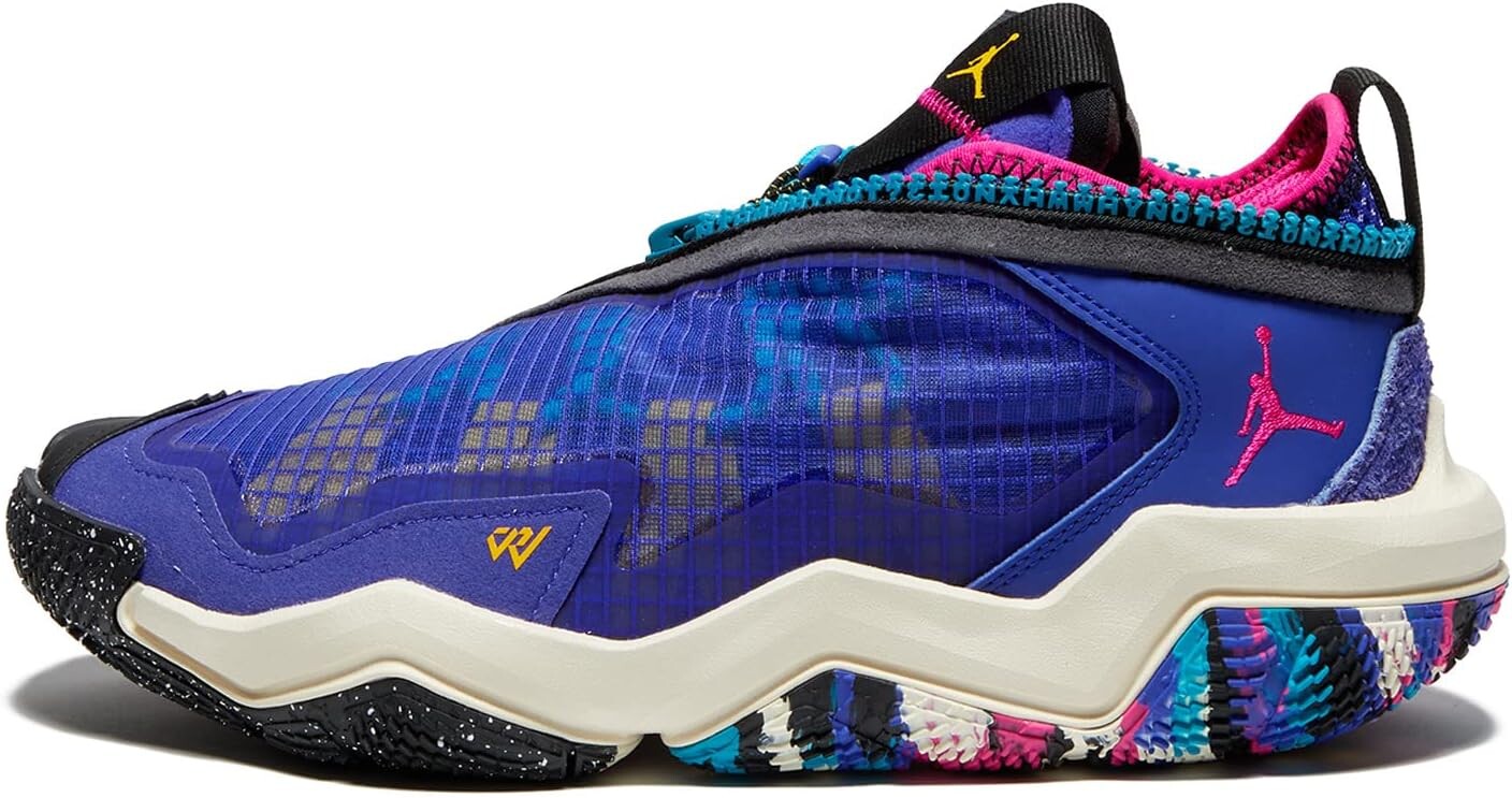 

Кроссовки Jordan Doggfather Jordan, цвет Bright Concord/Pink Prime/Black
