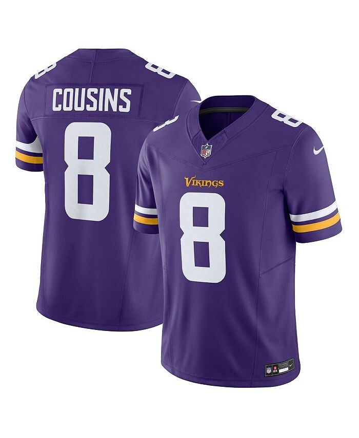 

Мужское джерси Kirk Cousins Purple Minnesota Vikings Vapor FUSE Limited Nike, фиолетовый