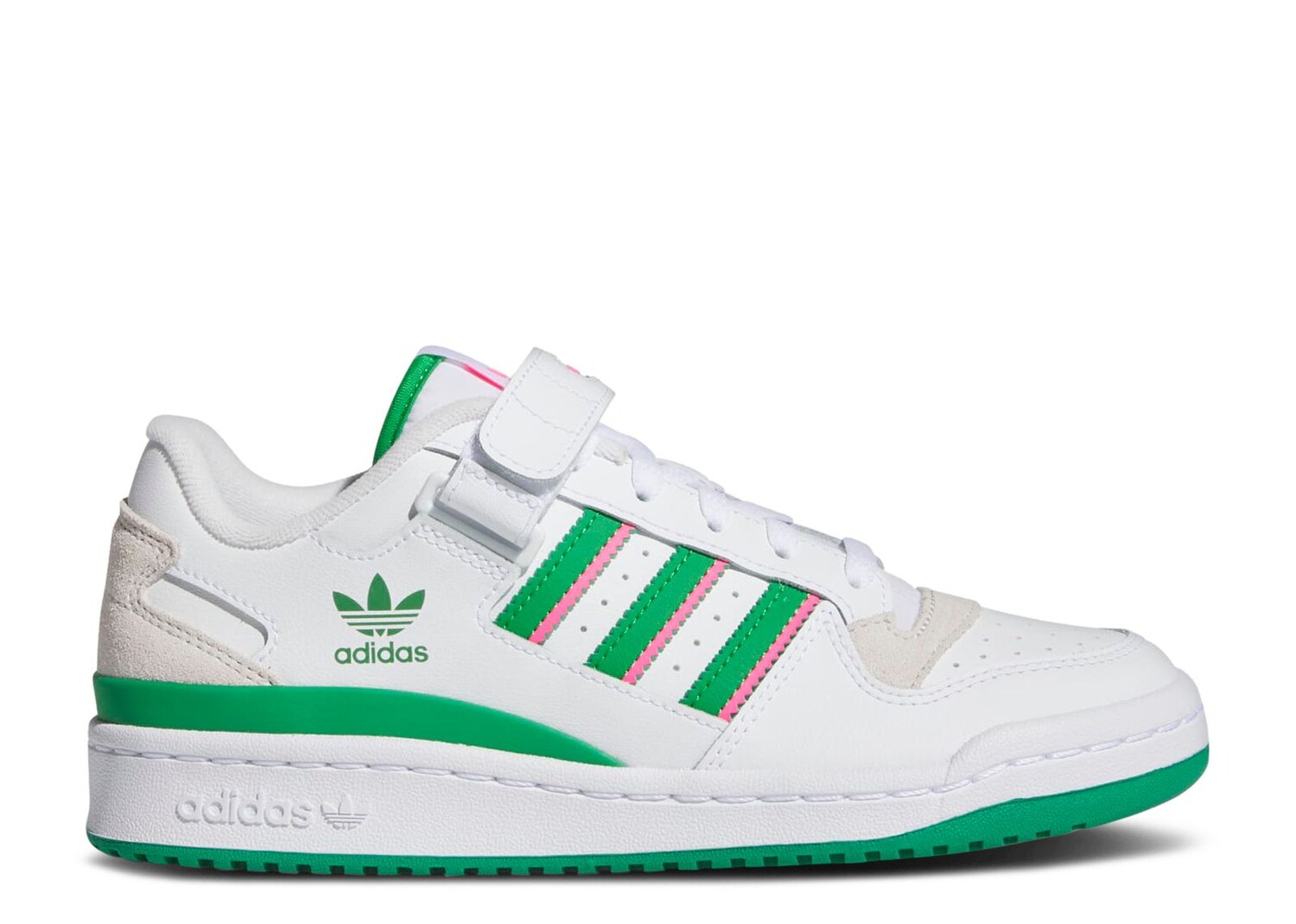 

Кроссовки adidas Wmns Forum Low 'White Green Pink', белый