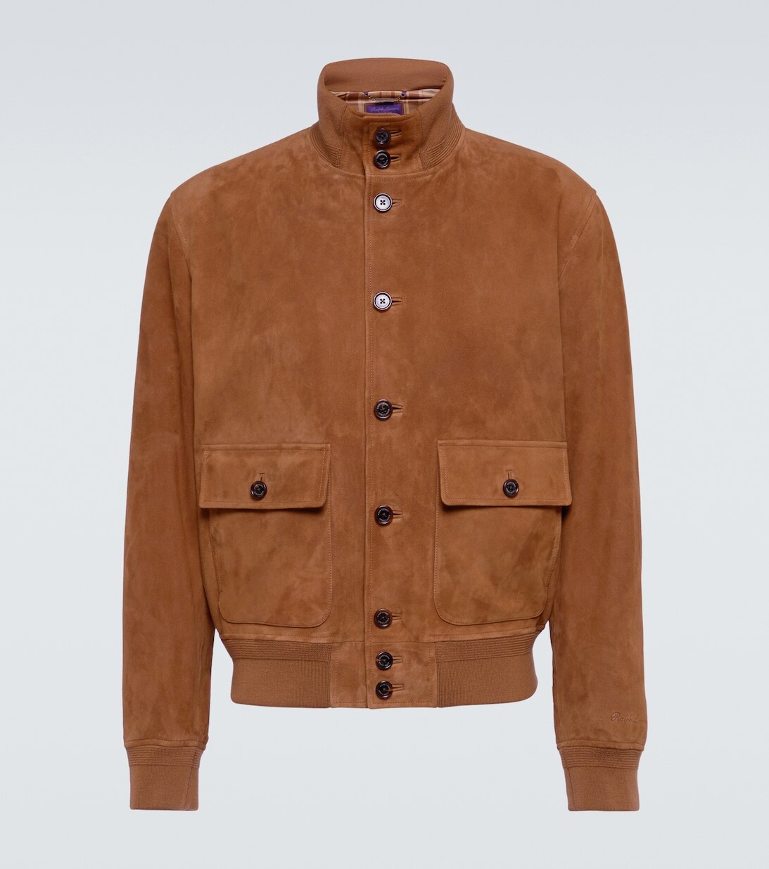 

Замшевая куртка Ralph Lauren Purple Label, коричневый