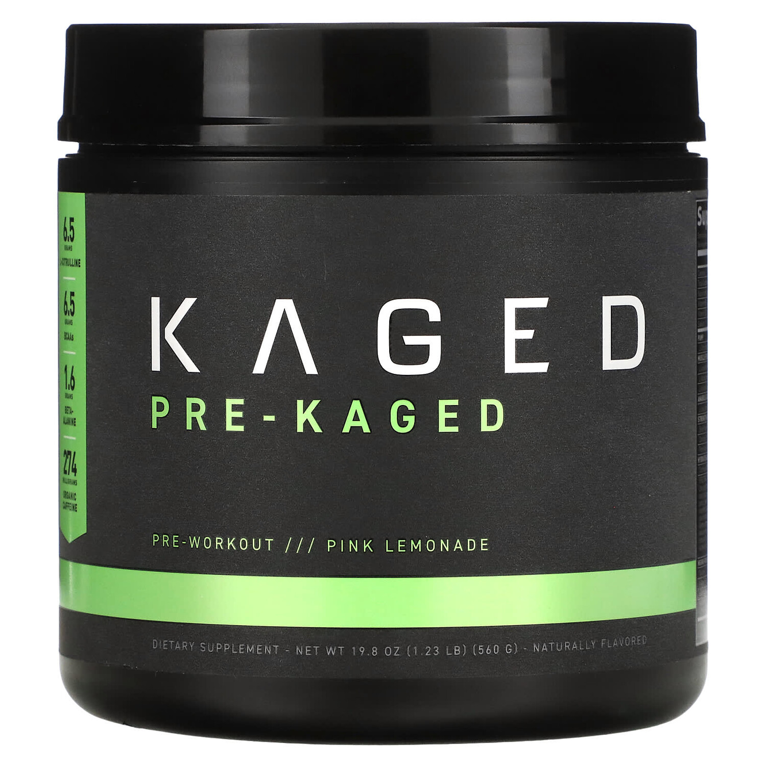 

PRE-KAGED, добавка для приема перед тренировкой, розовый лимонад, 560 г (1,23 фунта), Kaged
