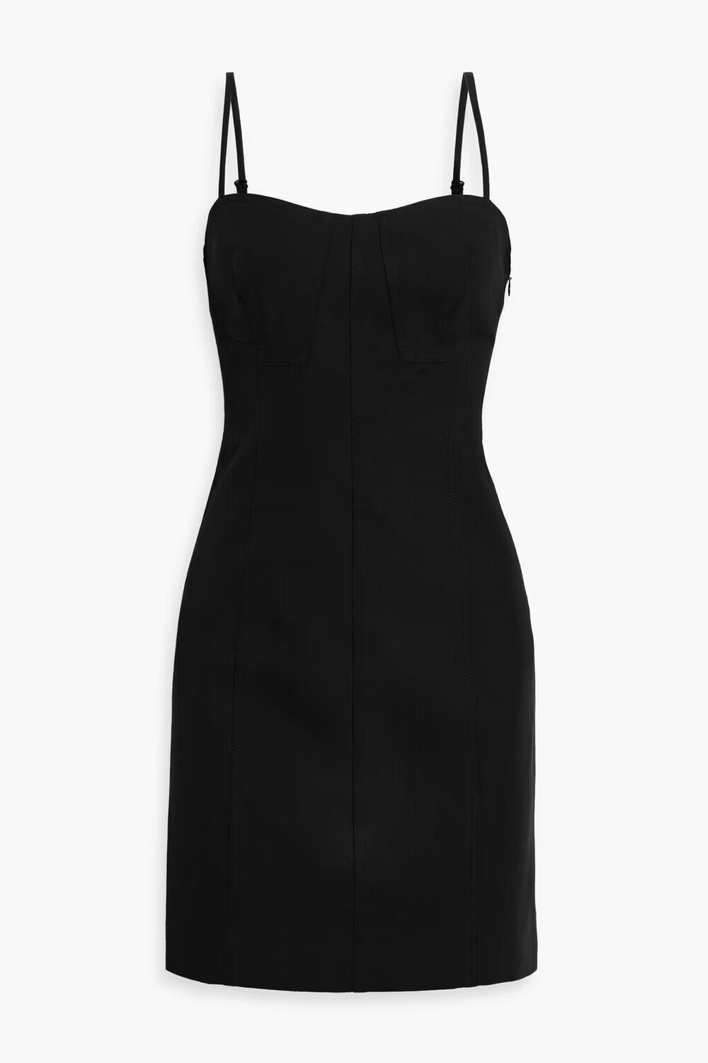 

Платье мини Blair из хлопкового твила Derek Lam 10 Crosby, черный