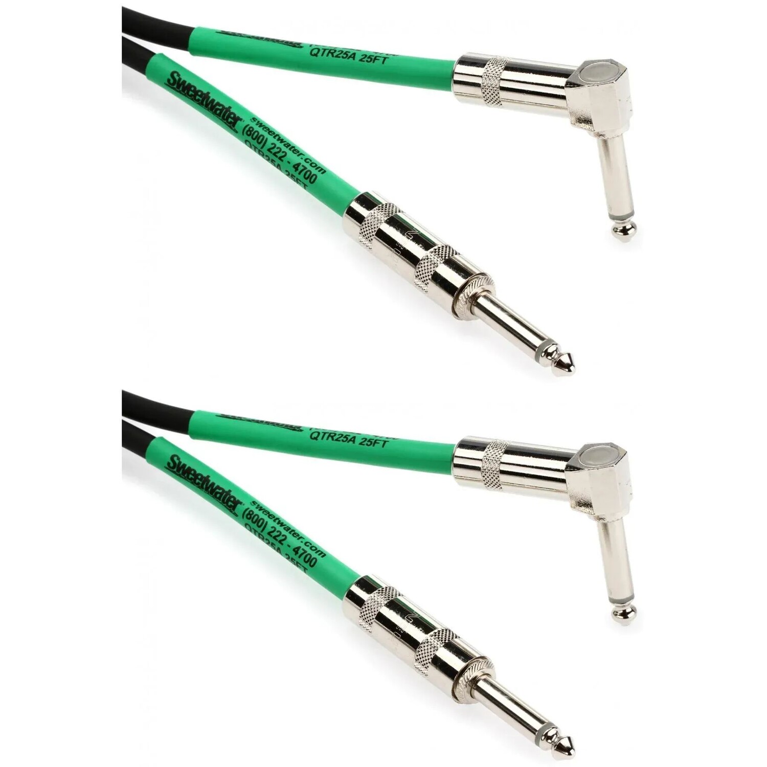 

Pro Co EGL-25 Excellines Инструментальный кабель с прямым и прямым углом (2 шт.) — 25 футов